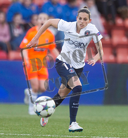 Soccer - UEFA Women's Champions League - Quarter Final - Glasgow City v Paris St Germain - Excelsior Stadium