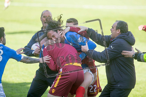 Motherwell v Rangers - Scottish Premiership Play Off