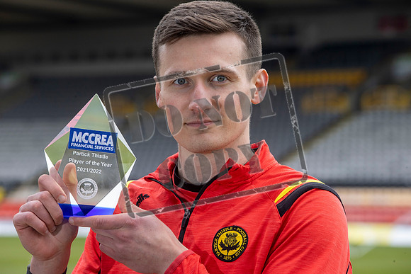 McCrea FS, Partick Thistle player of the year