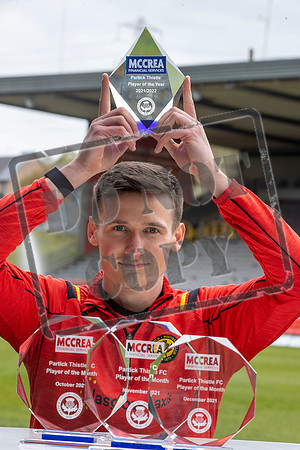 McCrea FS, Partick Thistle player of the year