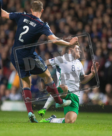 Soccer - UEFA Euro 2016 - Qualifying - Group D - Scotland v Republic of Ireland - Hampden Park