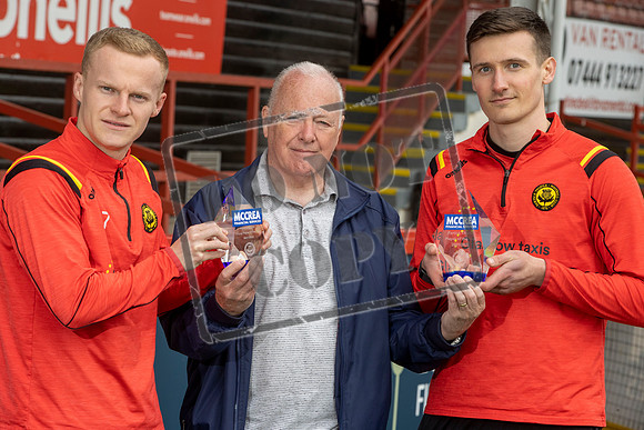 McCrea FS, Partick Thistle player of the year