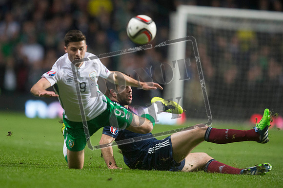 Soccer - UEFA Euro 2016 - Qualifying - Group D - Scotland v Republic of Ireland - Hampden Park