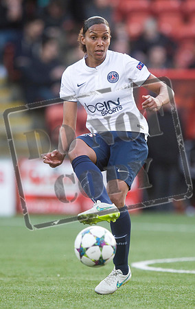 Soccer - UEFA Women's Champions League - Quarter Final - Glasgow City v Paris St Germain - Excelsior Stadium
