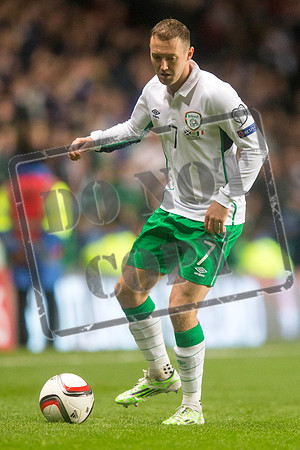 Soccer - UEFA Euro 2016 - Qualifying - Group D - Scotland v Republic of Ireland - Hampden Park
