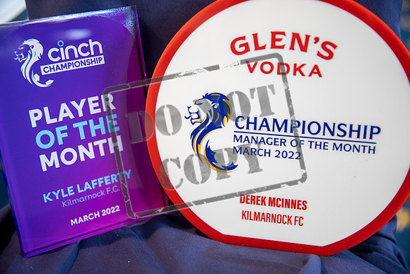 Player of the. month Kyle Lafferty