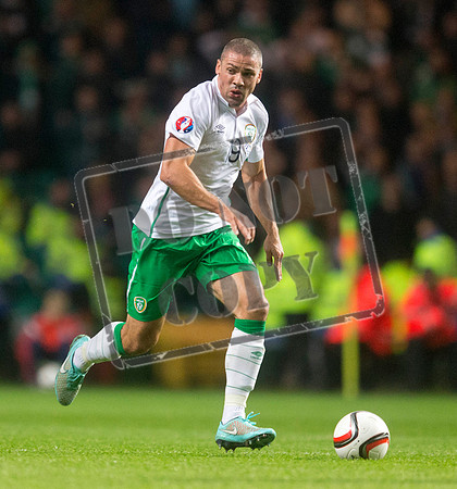 Soccer - UEFA Euro 2016 - Qualifying - Group D - Scotland v Republic of Ireland - Hampden Park