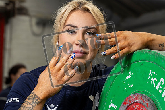 Team Scotland - Weightlifting, nails