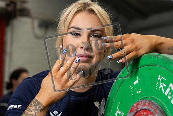 Team Scotland - Weightlifting, nails