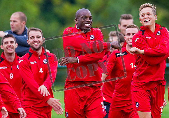 Partick Thistle training