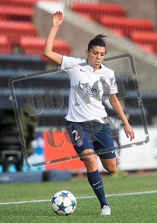 Soccer - UEFA Women's Champions League - Quarter Final - Glasgow City v Paris St Germain - Excelsior Stadium