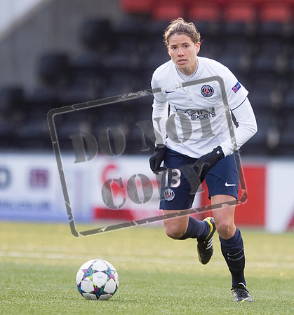Soccer - UEFA Women's Champions League - Quarter Final - Glasgow City v Paris St Germain - Excelsior Stadium