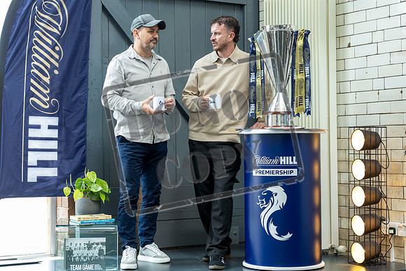 Announcement of 2026/27 William Hill SPFL fixture list with Jackie McNamara and Andy Halliday