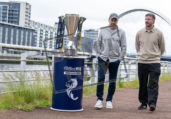 Announcement of 2026/27 William Hill SPFL fixture list with Jackie McNamara and Andy Halliday