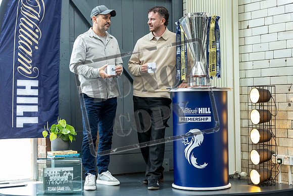 Announcement of 2026/27 William Hill SPFL fixture list with Jackie McNamara and Andy Halliday