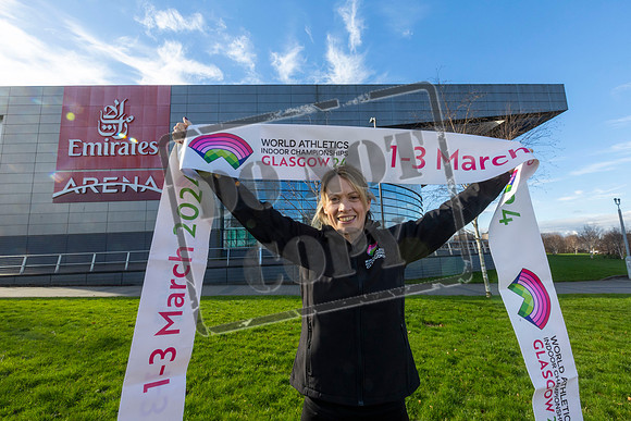 GLASGOW MARKS 1 YEAR TO GO TO WORLD ATHLETICS INDOOR CHAMPIONSHIPS – EILIDH DOYLE ANNOUNCED AS EVENT AMBASSADOR