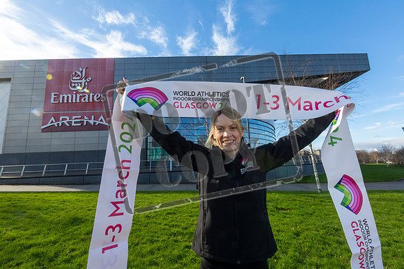 GLASGOW MARKS 1 YEAR TO GO TO WORLD ATHLETICS INDOOR CHAMPIONSHIPS – EILIDH DOYLE ANNOUNCED AS EVENT AMBASSADOR