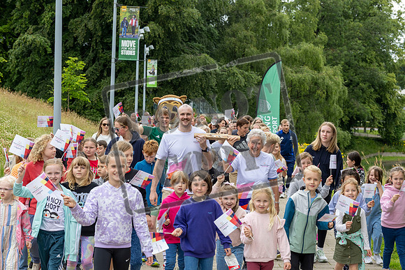 Commonwealth Games King’s Baton Relay visits campus
