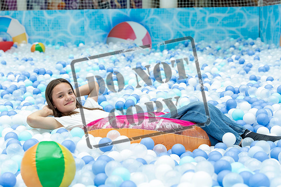 first look at its brand-new swimming pool-themed giant ball pool