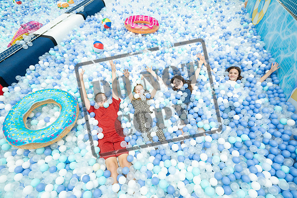 first look at its brand-new swimming pool-themed giant ball pool