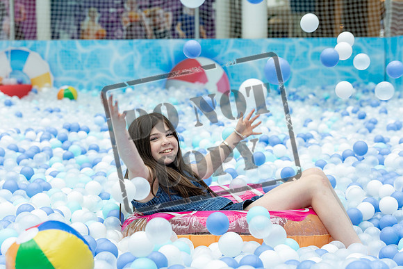 first look at its brand-new swimming pool-themed giant ball pool