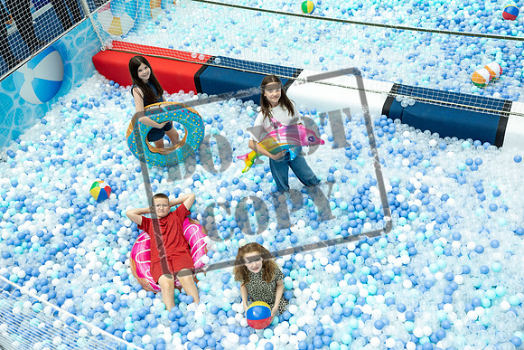 first look at its brand-new swimming pool-themed giant ball pool