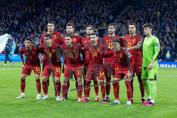 Scotland v Spain