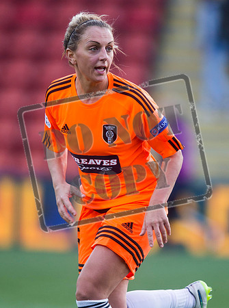 Soccer - UEFA Women's Champions League - Quarter Final - Glasgow City v Paris St Germain - Excelsior Stadium