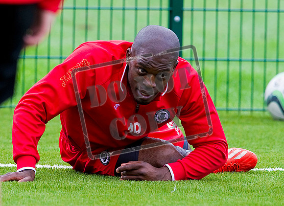 Partick Thistle training
