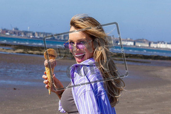 Laura Anderson swaps Dubai for Troon to launch Equi’s new Dubai Chocolate Ice Cream Flavour