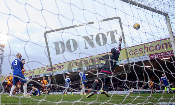 Motherwell v Cove Rangers - William Hill Scottish Cup Fourth Round