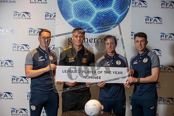 PFA Scotland announce the nominees for the Championship, League 1 and League 2 Player of the Year Awards for 2022
