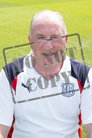 Dundee FC photo-shoot at Dens Park