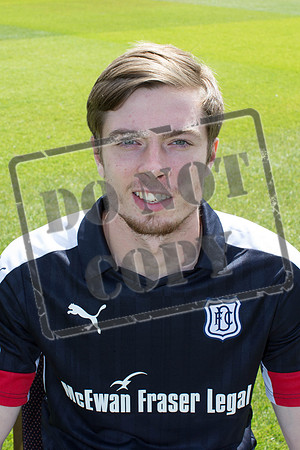 Dundee FC photo-shoot at Dens Park