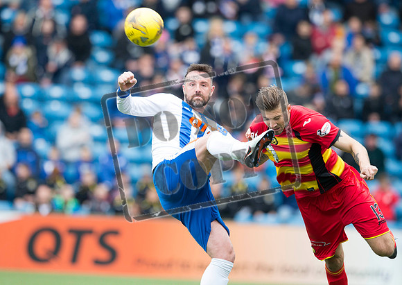 Kilmarnock v Partick Thistle - Ladbrokes Scottish Premiership - Rugby Park