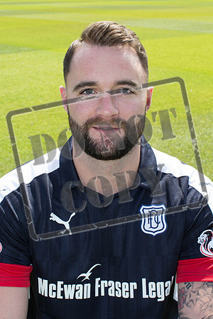 Dundee FC photo-shoot at Dens Park
