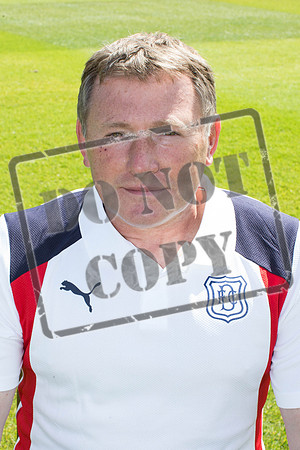 Dundee FC photo-shoot at Dens Park
