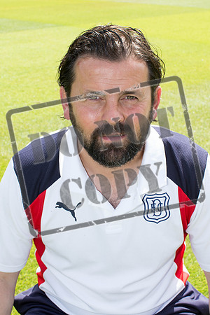 Dundee FC photo-shoot at Dens Park