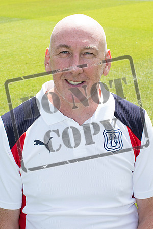 Dundee FC photo-shoot at Dens Park