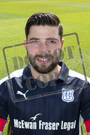 Dundee FC photo-shoot at Dens Park