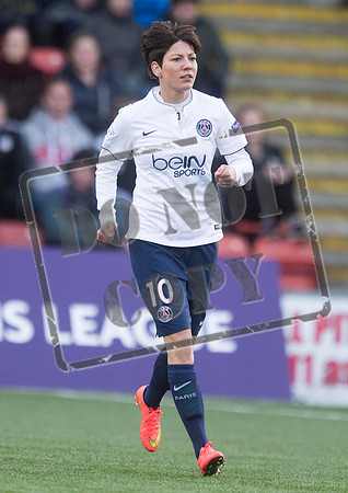 Soccer - UEFA Women's Champions League - Quarter Final - Glasgow City v Paris St Germain - Excelsior Stadium