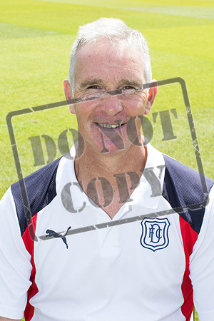 Dundee FC photo-shoot at Dens Park