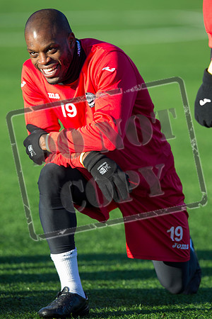 Partick Thistle training