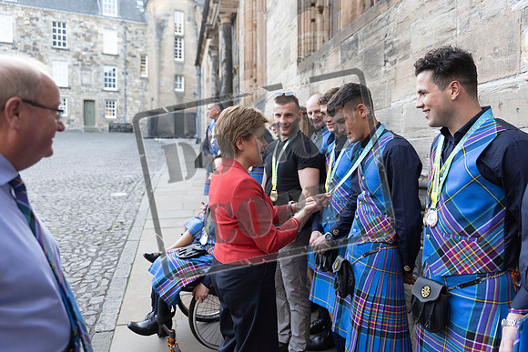 Team Scotland reception