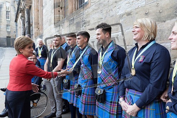 Team Scotland reception