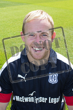 Dundee FC photo-shoot at Dens Park