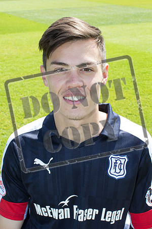 Dundee FC photo-shoot at Dens Park
