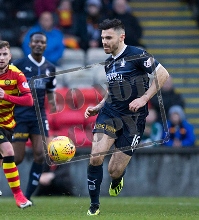 Partick Thistle v Falkirk, Scottish Championship, Firhill Stadium, Maryhill, Glasgow. Scotland. UK - 12 January 2019. SPFL, Football,
