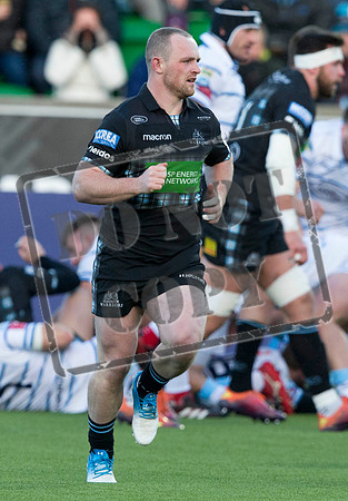 Glasgow Warriors v Cardiff Scotstoun stadium, Glasgow. Scotland. UK - 13 January 2019. SPFL, Football,