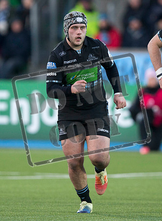 Glasgow Warriors v Cardiff Scotstoun stadium, Glasgow. Scotland. UK - 13 January 2019. SPFL, Football,